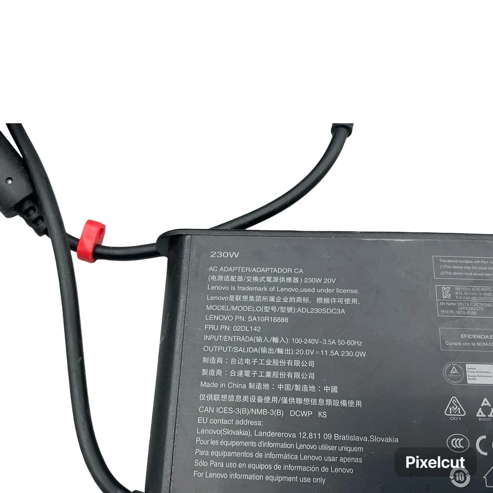Lenovo 230W AC Adapter ADL230SDC3A 20V 11.5A Slim Tip Power Supply SA10R16888